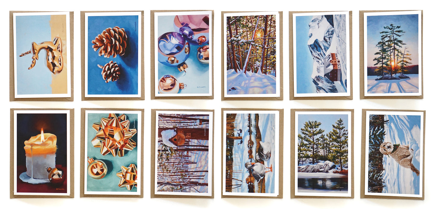 12-Card Holiday Package