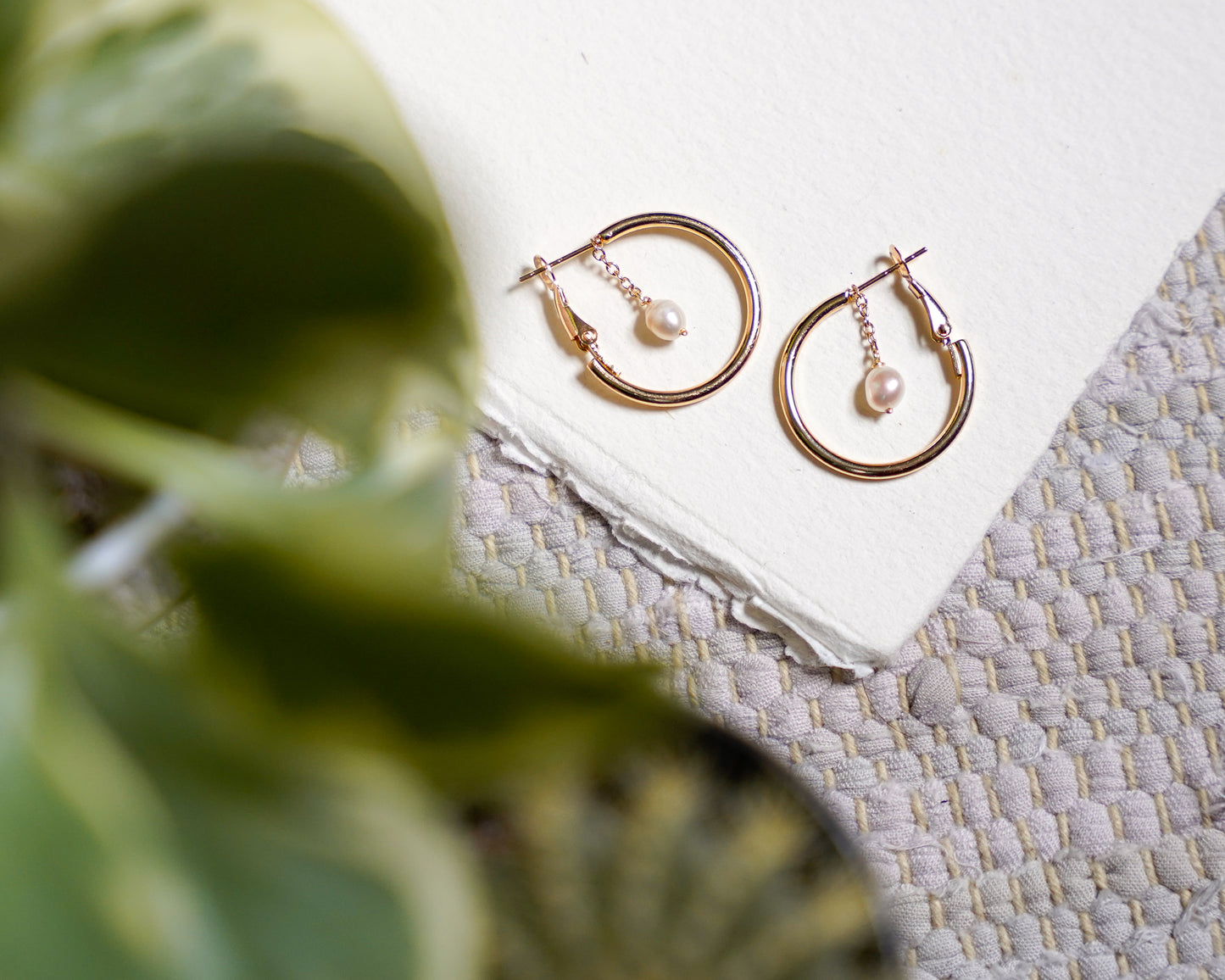 Della Hoop Earrings