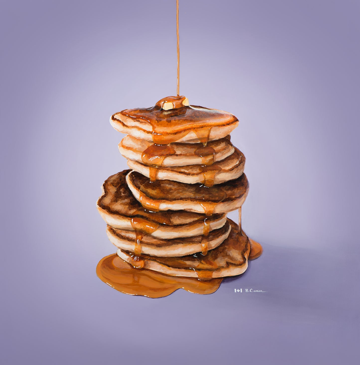 Pancakes with Maple Syrup