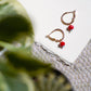 Carmen Charm Hoop Earrings