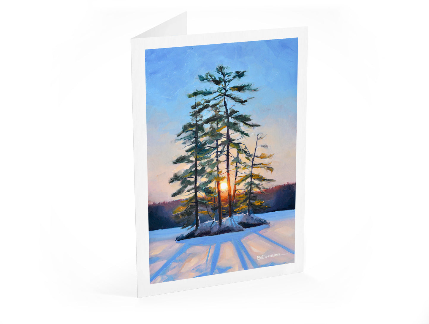 6-Card Winter Landscape Package