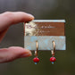 Carmen Charm Hoop Earrings